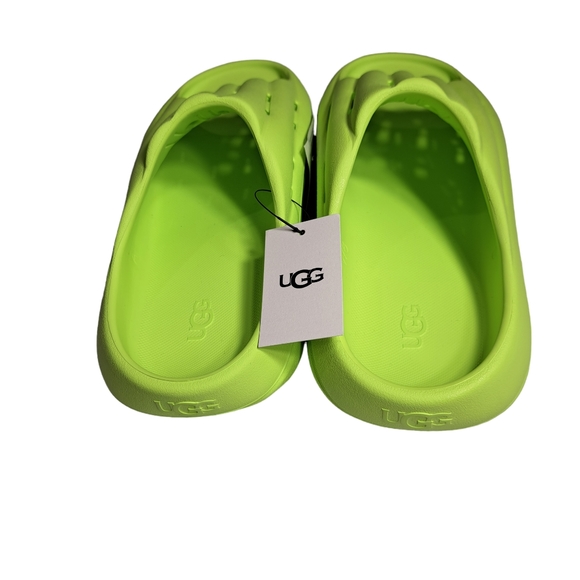 UGG Australia W Foamo Slip On Lime Green Size 8 - Picture 13 of 16